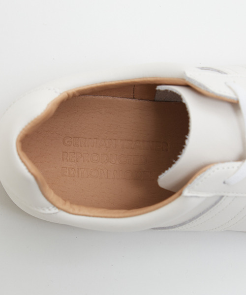 MEN'S MELROSE スニーカー 42700 ALL LEATHER GERMAN TRAINER