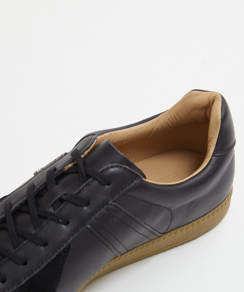 MEN'S MELROSE スニーカー 42700 ALL LEATHER GERMAN TRAINER