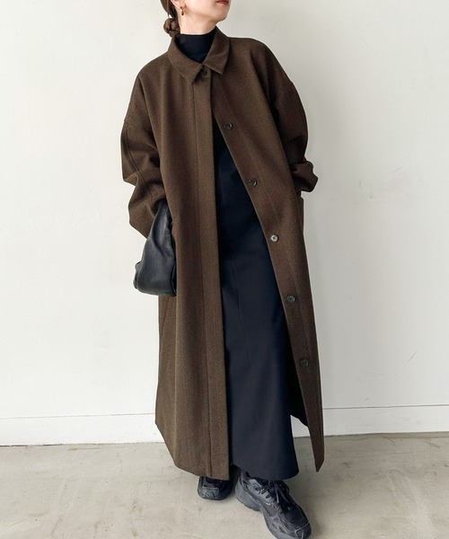 本日限定:新品 ELEGANT KIMONO LONG COAT / 抹茶色M BLOSSOM H COMPANY ブロッサム】DELF RAGLAN LONG COAT DELF ラグラン