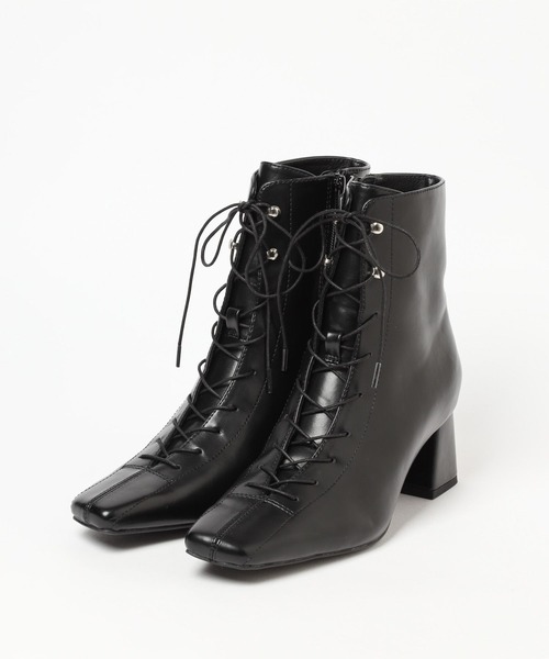 HARE（ハレ） ショートブーツ LARGE ブラック レディース : ZOZOTOWN