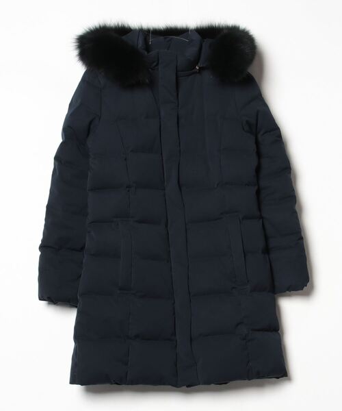 Demi-Luxe BEAMS（デミルクス ビームス） ダウンコート 36 ネイビー