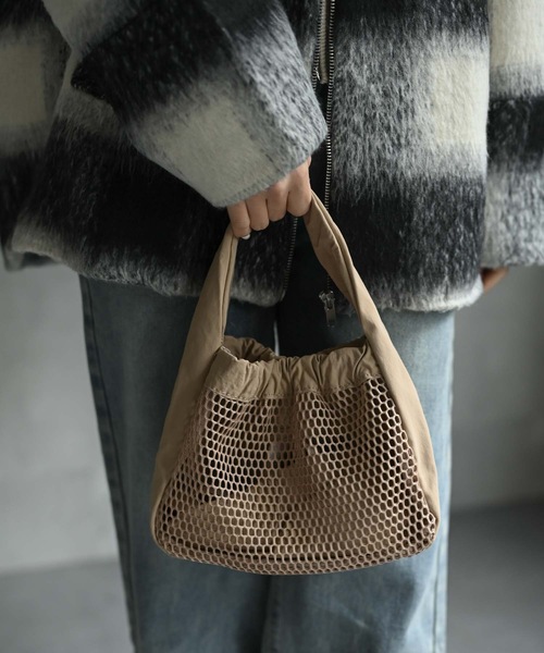 ハンドバッグ マルチWAYメッシュハンドバッグ（ショルダーバッグ） | FLANEEK. | 19