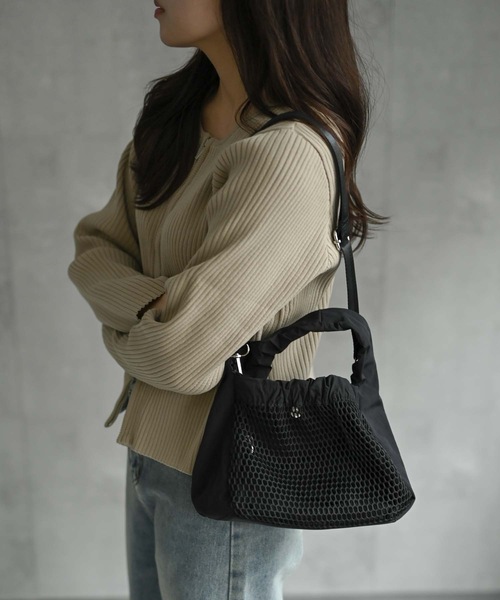 ハンドバッグ マルチWAYメッシュハンドバッグ（ショルダーバッグ） | FLANEEK. | 10