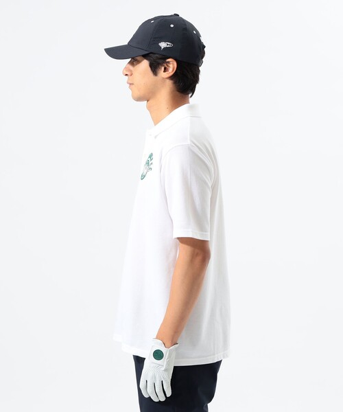 ビームスゴルフ　ポロシャツ　Sサイズ BEAMS GOLF ポロシャツ ORANGE LABEL / スイングマンプリント