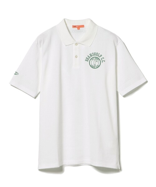 ビームスゴルフ ポロシャツ Sサイズ BEAMS GOLF ポロシャツ ORANGE LABEL / スイングマンプリント