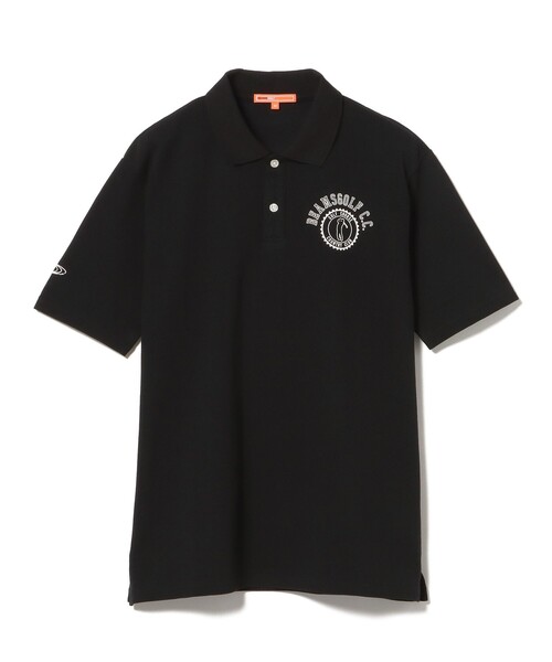 ビームスゴルフ ポロシャツ Sサイズ BEAMS GOLF ポロシャツ ORANGE LABEL / スイングマンプリント
