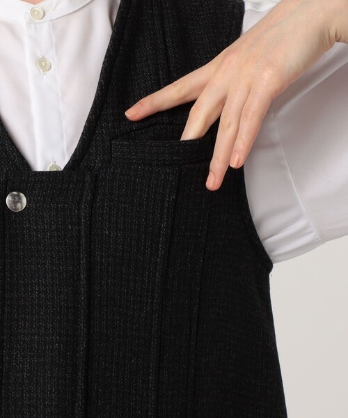 Plan C ベスト ジレ PLAN C LONG VEST レディース : ZOZOTOWN Yahoo!店