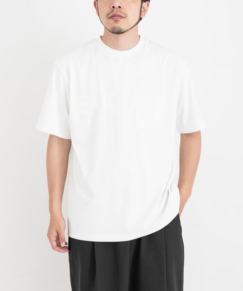 EKAL（エカル） tシャツ 「UR TECH ひやサラクール」 ロゴプリント