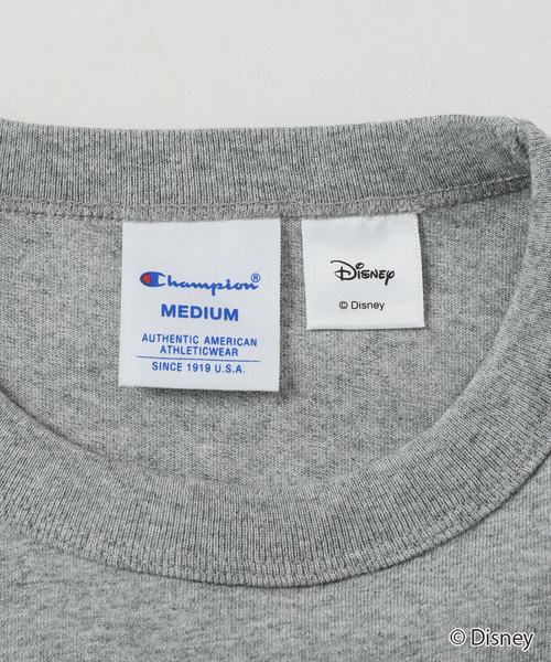 【新品未使用】Champion SLOBE別注 /Mickey/ Tシャツ Champion tシャツ Champion/チャンピオン SLOBE別注 /Mickey/ T