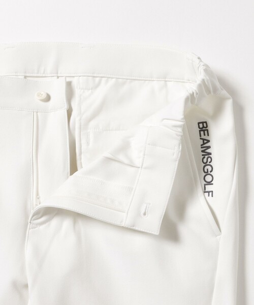 BEAMS GOLF ストレッチパンツ ホワイト BEAMS GOLF（ビームス ゴルフ）〈MEN〉 ORANGE LABEL / US