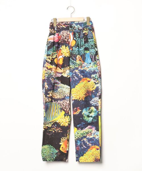 LAZY OAF パンツ LAZY OAF 「LAZY OAF」 パンツ 24 ブルー レディース : ZOZOTOWN
