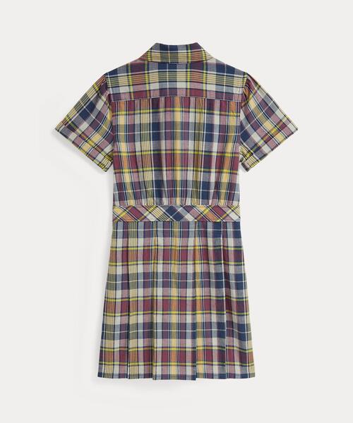 Polo Ralph Lauren チェック柄ワンピース 16 Polo Ralph Lauren Childrenswear ワンピース チェック コットン