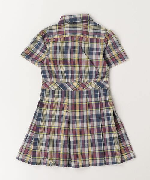 未使用　POLO RALPH女の子フォーマルドレスワンピース　チェック　110② Polo Ralph Lauren Childrenswear ワンピース チェック コットン