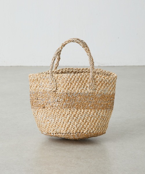GALLARDA GALANTE カゴバッグ美中古品 GALLARDAGALANTE かごバッグ カゴバッグ サークルモチーフ