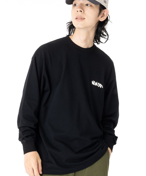 NEW ERA（ニューエラ） tシャツ 長袖Tシャツ ロンT タギングロゴ
