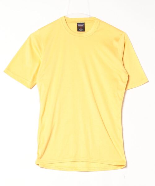 【美品/値下げ】patagonia S/S shirt イエロー色一点 patagonia 「patagonia」 半袖Tシャツ X-SMALL イエロー メンズ