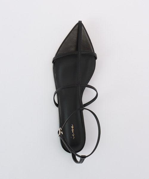 ✳︎新品未使用✳︎IENA ストラップサンダル ブラック 37サイズ IENA サンダル ストラップヒールサンダル BLACK レディース