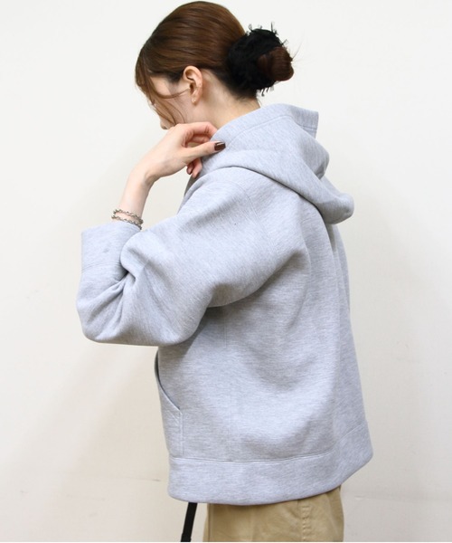 ジムフレックス GYMPHLEX ジップフードジャケット レディース オールシーズン パーカー カジュアル ウェア フーディ フード付き GY-C0478 STEPS パーカー Gymphlex/ジムフレックス ジップフーデッドジャケット