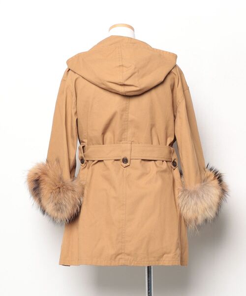 「BANNER BARRETT」 マウンテンパーカー 38 ブラウン レディース_画像2