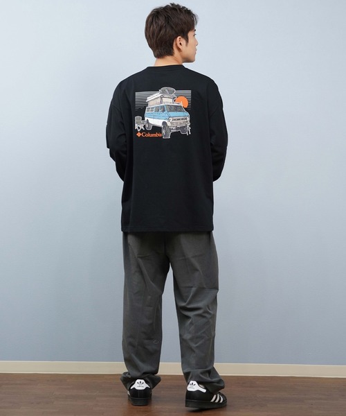 XL レインコード　Tシャツ　ブラック　ヴィヴィア　トワイライト　TGS Columbia（コロンビア） tシャツ COLUMBIA BLACK LABEL／メンズ ドライ