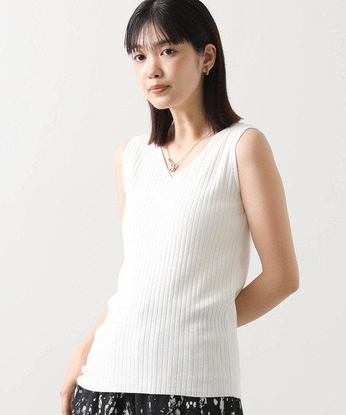 タンクトップ ノースリーブ スクエアＶ２ＷＡＹタンク レディース