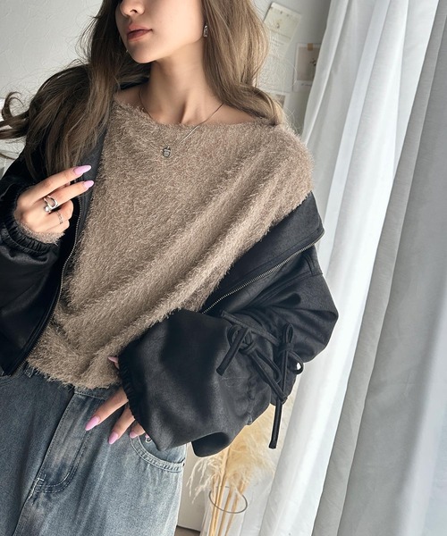「classicalelf」 長袖カットソー MEDIUM ブラック レディース
