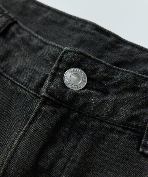 [FREAK'S STORE] обработка Denim брюки LARGE черный мужской 