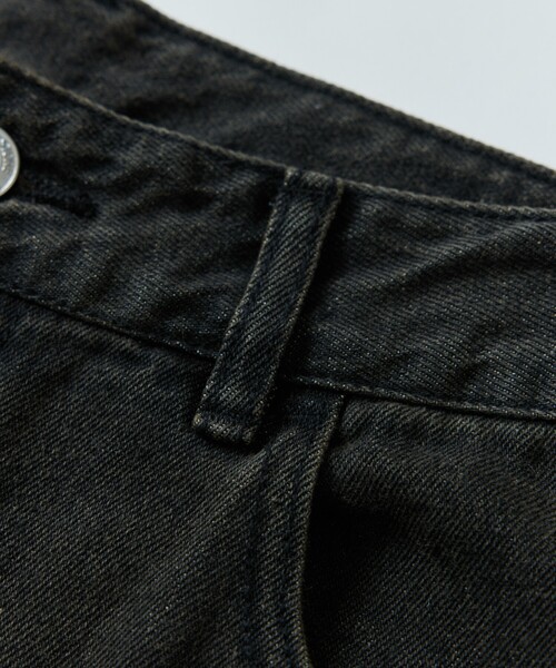 [FREAK'S STORE] обработка Denim брюки LARGE черный мужской 