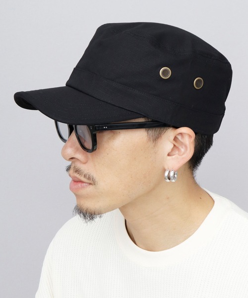 A.M.S. メッシュキャップ キャップ 帽子 リップストップツイル