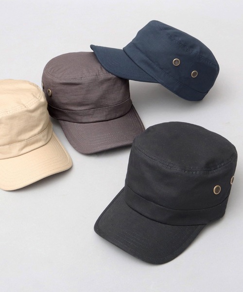 A.M.S. メッシュキャップ キャップ 帽子 リップストップツイル