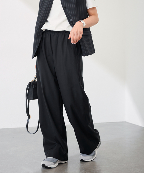 FRAMeWORK スラックス パンツ LOEFF/ロエフ W TORO HRM レディース  