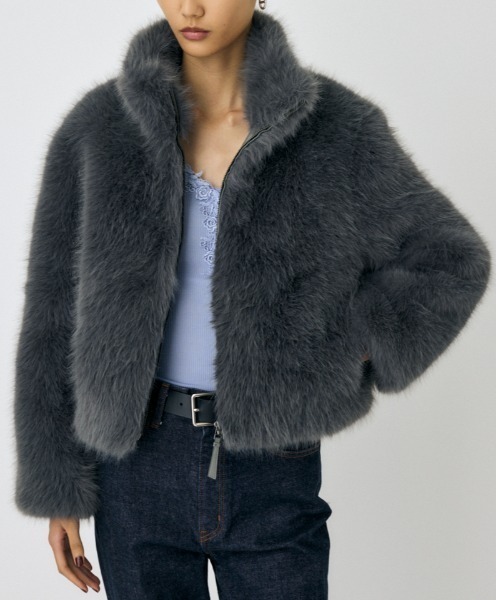 moussy ファーコート ジャケット MOUSSY | REVER FAUX ファーコート (ブルゾン ) |SHEL'TTER WEBSTORE