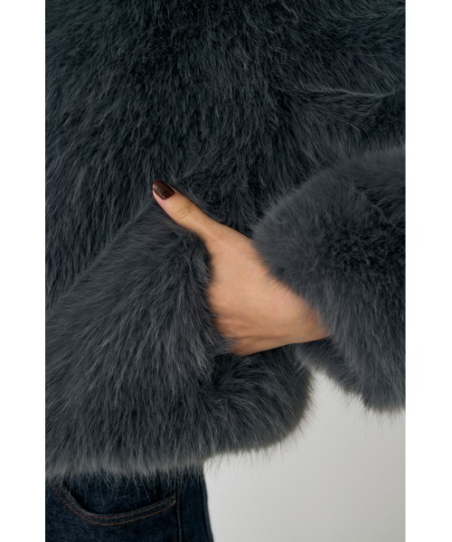 MOUSSY（マウジー） ブルゾン アウター 「25年AW新作」F/FUR STAND