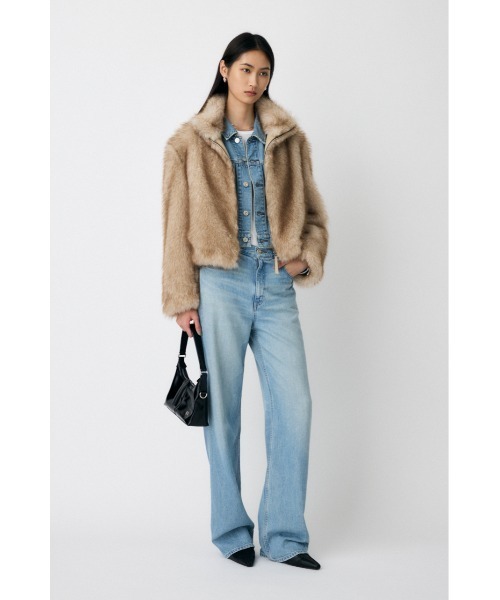 MOUSSY ジャケットコート MOUSSY コート アウター 2WAY SEMI SHEER ジャケット レディース