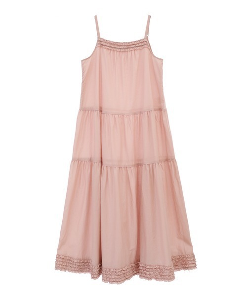 【美品♡】PINK HOUSE ピンク キャミソールワンピースです!(^^)♡ PINK HOUSE（ピンクハウス） キャミソールワンピース フリー ホワイト