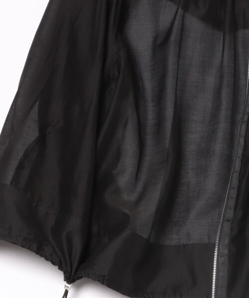 「INTERPLANET」 ジップアップブルゾン FREE ブラック レディース_画像2