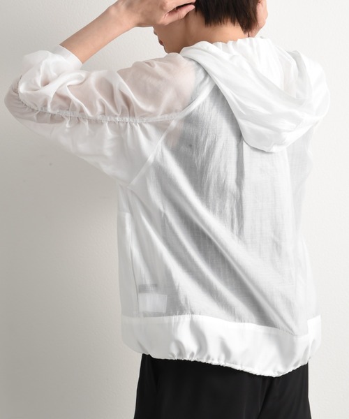 「INTERPLANET」 ジップアップブルゾン FREE ブラック レディース_画像9