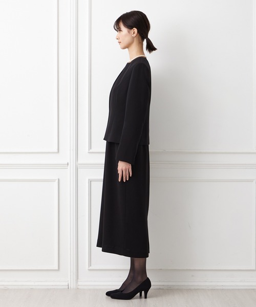 AIMER（エメ） スカートスーツ 9号 ブラック レディース : ZOZOTOWN