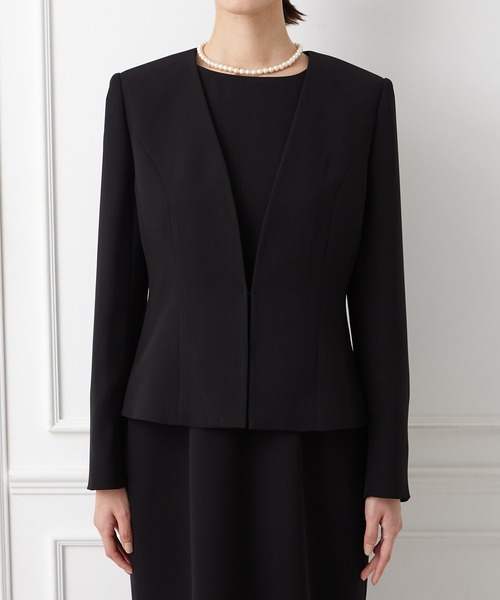 AIMER（エメ） スカートスーツ 9号 ブラック レディース : ZOZOTOWN