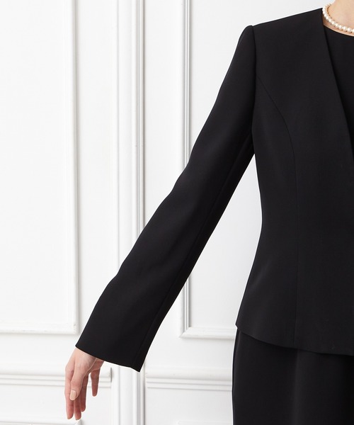 AIMER（エメ） スカートスーツ 9号 ブラック レディース : ZOZOTOWN