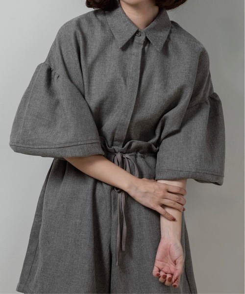 sowa ソーワ clove オールインワン コンビネゾン 新品未使用 lawgy オールインワン volume sleeve waist gather combinaison