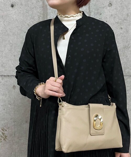 ear PAPILLONNER（イア パピヨネ） 長袖ワンピース FREE グリーン