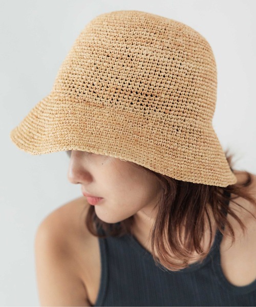 「CONTROL FREAK / CTFK」 ハット FREE ブラウン レディース_画像9