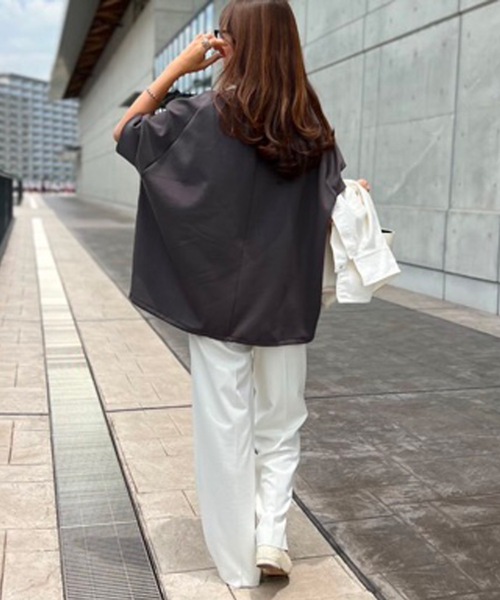 「Emma Taylor」 半袖カットソー FREE ホワイト レディース_画像8