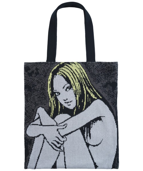 フィギュア MLE KNIT GANG COUNCIL × 富江 KNIT TOTE BAG 「富江 D」