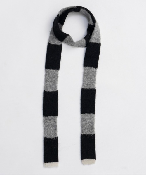 【美品】Maison Special 大判マフラー MAISON SPECIAL（メゾンスペシャル） マフラー ストール Slim Muffler