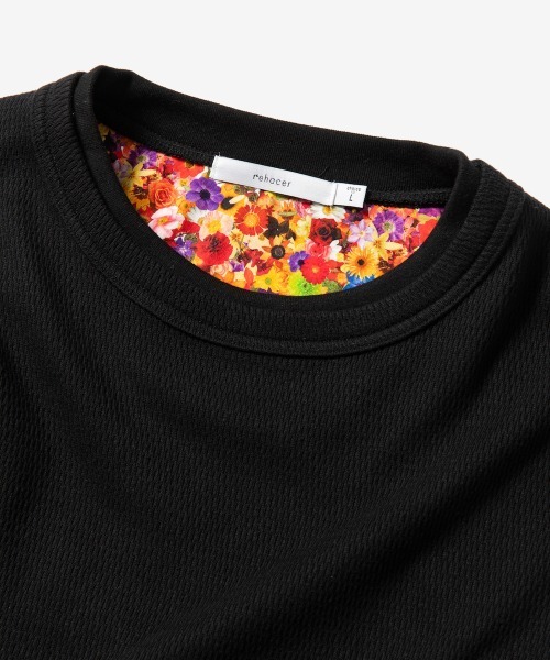 「rehacer」 半袖Tシャツ X-LARGE ブラック メンズ_画像3