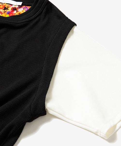 「rehacer」 半袖Tシャツ X-LARGE ブラック メンズ_画像4