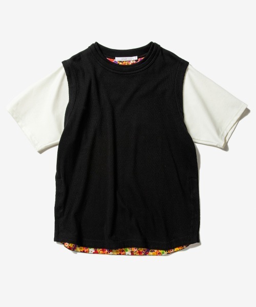 「rehacer」 半袖Tシャツ X-LARGE ブラック メンズ_画像8