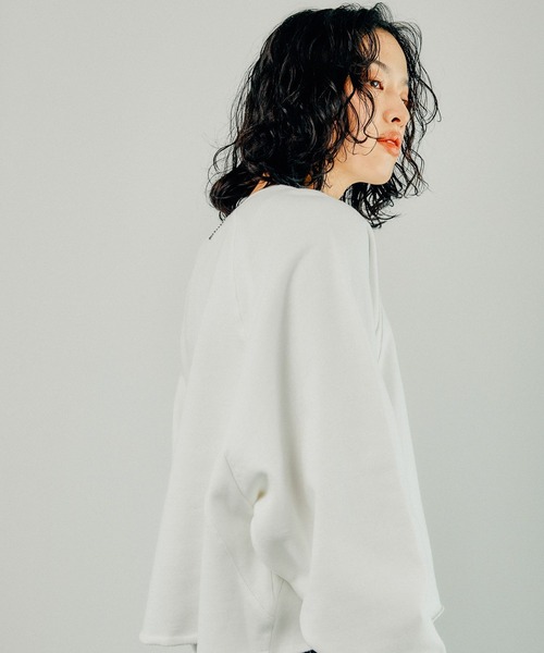 「LEPSIM」 スウェットカットソー FREE キナリ レディース_画像4